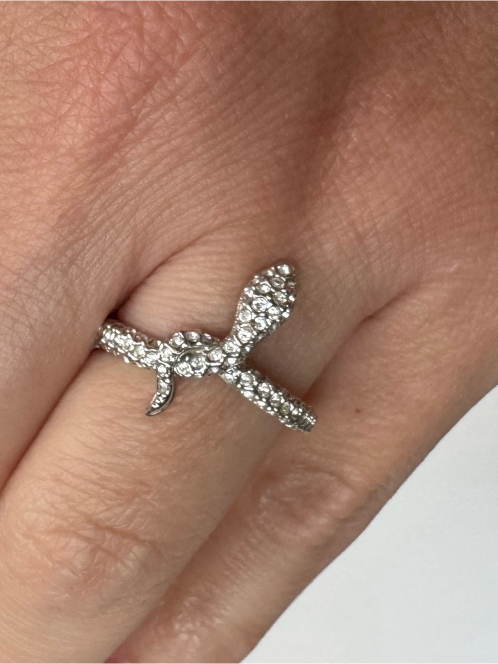 Swarovski Snake Ring. - Picture 5 of 10